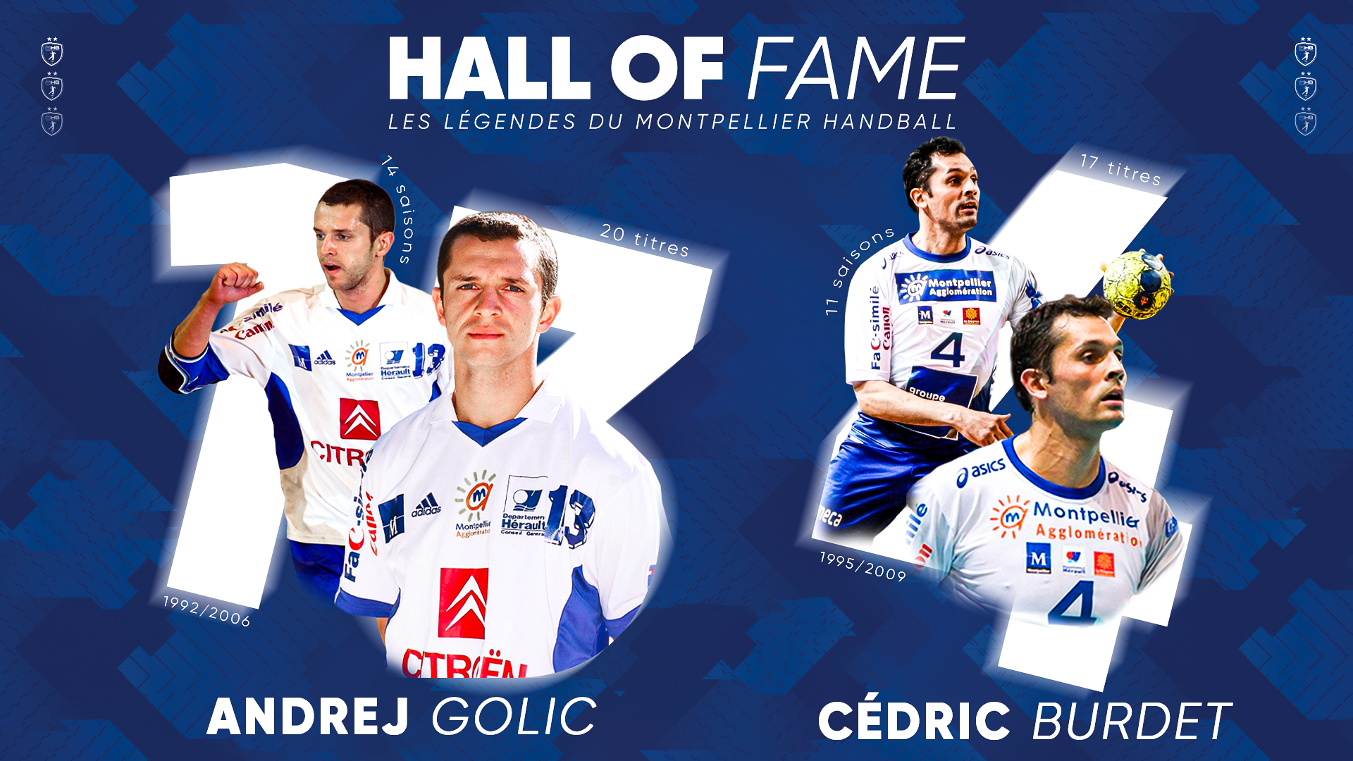 Golic et Burdet au Hall of fame du MHB ce vendredi